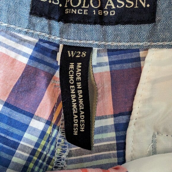 2 pair- US Polo Assn Shorts - Boy's SZ 28W - Picture 11 of 11